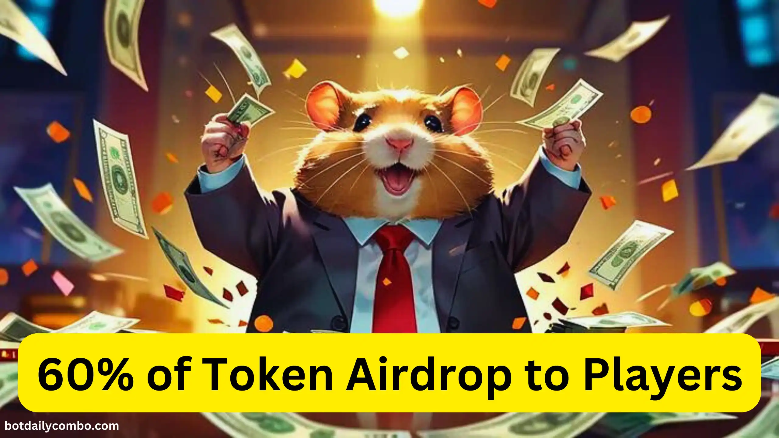 Hamster Kombat's New Whitepaper Allocates 60% of Token Airdrop to Players